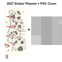 2027 Kinbor Weekly Planner Journal Notebook Daily Monthly Yearly Weeks Plan 52g Bachuan Paper Record Agenda for Back To School