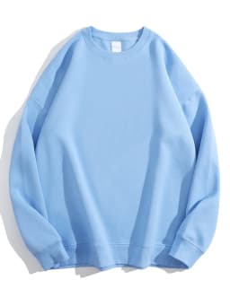 Oversized Sweatshirt Green Mint Women Basic Long Sleeve Tops Boyfriend Pink Loose Pullovers Women Sweatshirts No Hood Cotton