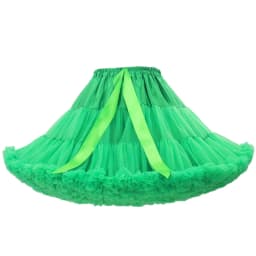 ARBXD Women Tutu Skirt Solid Fluffy Tulle Princess Ball Gown Pettiskirt Ladys Ballet Party Performance Dress for Women's Clothes