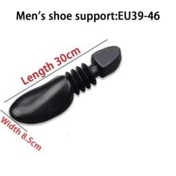 New Plastic Shoe Stretcher Adjustable Shaper Stretchers Portable Shoe Trees Shoes Boot Holder Men Women Anti Deformation 1/2 Pcs