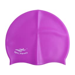 Wear-resistant Practical Colorful Silicone Flexible Waterproof Plus Size Bathing Cap Swimming Cap Swim Pool Hat Swimming Hat