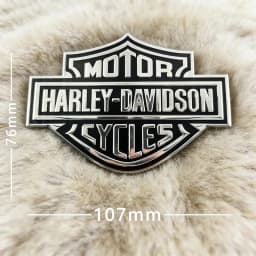 Aluminium Harley Davidson Tank Emblem Motorcycle Sticker Logo Decal