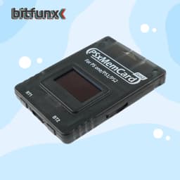 Bitfunx PSxMemCard Gen2 Sd2psXtd to Store Saves for PS1 and PS2 Games for PlayStation1 PS One Playstation2 Game Consoles