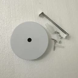 Ceiling Plate Round 8/10cm Black/White Lighting Accessories For Pendant Lamp Wall Lamp Ceiling Lamp DIY +Lock Wire Lamp Base