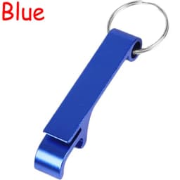 200Pcs Beer Bottle Openers Colored Bottle Opener Keychain Aluminum Alloy Colorful Mini Pocket Beer Beverage Opener
