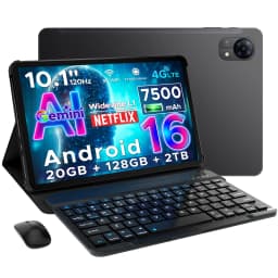 DOOGEE Tab G5 Android 16 Tablet PC 10.1 inch 7500mAh Battery 20GB RAM (3+17) 128GB ROM Widevine L1 Support 4G LTE Tablet Pad PC
