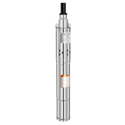 220V 250W/500W Submersible Deep Well Pump Screw Pump Sand Compatible Stainless Steel Garden Farm Pump For Supplying Water