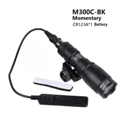 Tactical Surefire M300 M300B M300C Powerful Flashlight Tactical SF Mini Torch Scout LED Light with Dual Function Switch