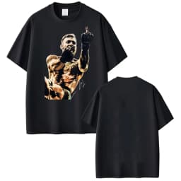 Limited Connor Mcgregor The Notorious Graphic Tee Shirt Men Women Fashion Retro Classic T Shirt Casual Cotton Oversized T Shirts