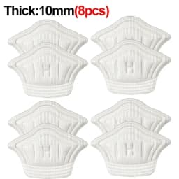 2/8pcs Insoles Patch Heel Pads Sport Shoes Adjustable Size Heel Pad Pain Relief Cushion Insert Insole Heel Protector Stickers