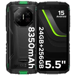 DOOGEE Fire 3 Ultra Rugged Phone 5.5" HD+ Display 24GB RAM+256GB ROM 8350mAh Battery UNISOC T7200 NFC Android15 Smartphone