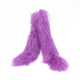 Luxurious 130cm Mongolian Lamb Fur Scarf Elegant Winter Accessory with Soft Touch