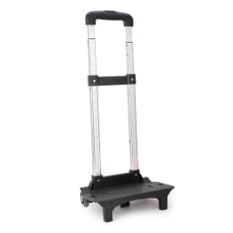 Children Trolley Backpack Wheeled Bag 2/6 Wheels Expandable Rod Kid Trolley For Backpack School Bags Luggage Bag