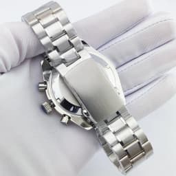 40MM Watch Case Set VK63 Movement Case Sapphire Glass Waterproof Case Luxury Men's Watch Case Fits 32.5mm Dial Case