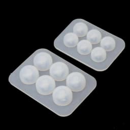 10MM Epoxy Resin Molds Big Hole Bead Silicone Mold Fit For Add-a-Bead Bracelet DIY Resin Jewelry Making