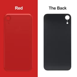 For iPhone XR Back Glass Replacement Battery Cover Rear Door Housing Case - Mobile Phone Part Accessory
