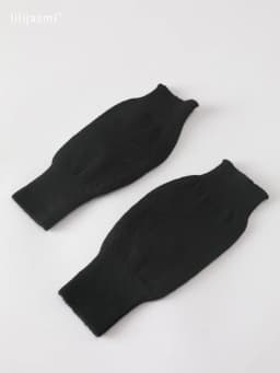 Sales Genuine Fine Sheep Wool Cozy Mitt Exposed Finger Women's Winter Autumn Knitted Fingerless Work Gloves Wrist Mittens Driver