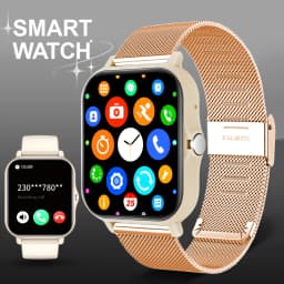 [Smart Watch, Wireless] Wireless Men'S And Women'S Smart Watch, 1.83-Inch Full Screen Touch, Dialing/Answering Calls, Pedometer