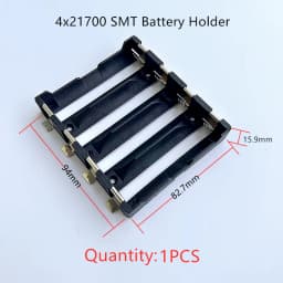 1PCS 21700 Battery Holder SMD Battery Box 3S 21700 Storage Box 3*21700 DC Battery Case SMT SMD