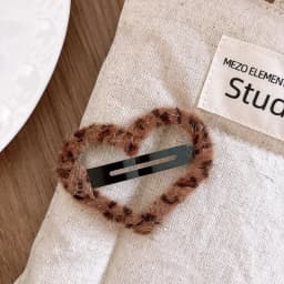 Korean Leopard Print BB Hair Clips with Hollow-out Design Fluffy Hairpins for Girls Cute Baby Hair Accessories