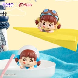 FUNISM FUJIYA PEKO Dream Adventure Lying Hippers Blind Box Mini Figure Car Phone Dashboard Desk Ornament Birthday Gift Fans