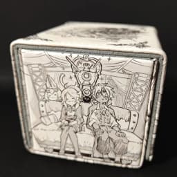 Diy Self Made Yu-Gi-Oh! Dogmatika Ecclesia The Virtuous Card Storage Box Ygo High-End Leather Card Storage Box Gift Toys