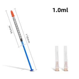 0.2/0.3/0.4ml Silver Conductive Adhesive Glue Conduction Paint Connectors Board Paste Wire Electrically For Pcb Rubber Repair
