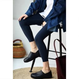 K17009 Comfortable Elastic Slim-Fit Leggings with Hidden Pockets and Wide Waistband for Tummy Control, Suitable for Women to Wear in All Seasons