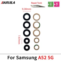 NEW Rear Back Camera glass Cover Lens With Adhesive For Samsung A13 A14 23 4G A32 A52 5G A33 A53 A73 A52 A72 A82 A52S A24 A34