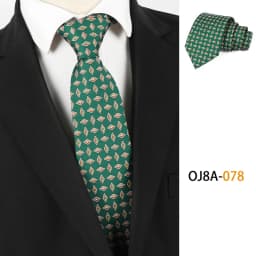 Lurury 8CM Mens Necktie Print Patterns Classic Ties For Man Groom Handfeel Polyester Floral Dot Business Wedding Accessories