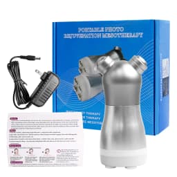 Microcurrent RF LED Photon Beauty Machine NeedleFree Electroporation Massager for Facial & Skin Lifting Tightening Rejuvenation