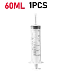 60/100ml Plastic Bulk Needle-Free Disposable Syringes Syringes Without Needle Syringe Glue Pet Feeding Needle Kitchen Tools