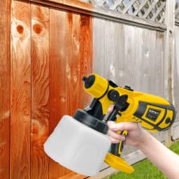 Cordless Paint Sprayer Compatible with DeWalt 20V Battery,1000Ml,3 Nozzles & 3-in-1 Spray Pattern for House Painting Tools Only