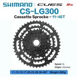 Shimano CUES U4000 9s Groupset SL-U4000 RD-U4000 RD-U3020 RD-U4020 LG300 Cassette Sprocket LG500 Chain MTB Bike Part