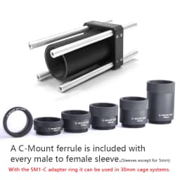 C-CS Mount Camera Lens Adapter Ring 5-40mm Extension Tube C-CS Mount Converter Adaptor Spacer Ring For CCTV Security Camera