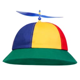 Unisex Multi Color Splicing Propeller Personality Bucket Hats Fishermen Caps Outdoor Casual Cap Sunscreen Hat