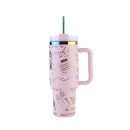 40oz Vacuum Insulated Car Mug Thermal Coffee Car Cup with Straw Stainless Steel Vacuum Insulated Tumbler for Sports Outdoor Tour