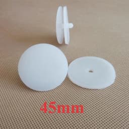 50set Size20x20mm 15x15mm White Plastic Doll Joints Dolls Accessories For Toys Teddy Bear Making DIY Crafts