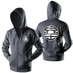 New Plain Mens Zip Up Hoody Jacket Sweatshirt Hooded Zipper male Top Outerwear Black Gray Boutique men