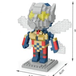 Hero Cartoon Micro Particle Building Blocks Children Assembly Toy Anime Action Figure Boy Girl Kid Gift Cute Toy Building Bricks