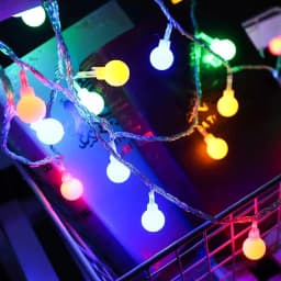 10M LED String Lights with USB/Battery Power Ball Garland Outdoor Lamp for Wedding Garden Fairy Christmas Decoration