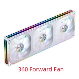 JONSBO ZA-120/240/360 Computer Case Fan 12CM 5V ARGB 120mm Monolithic Structure Water-Cooled Fan PWM Forward/Reverse Fan Kits