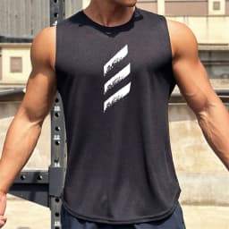 Thin Quick Dry Bodybuilding Tank Top Men Gym Fitness Sleeveless Shirt Male Casual Stringer Singlet Vest Summer Training Clothing
