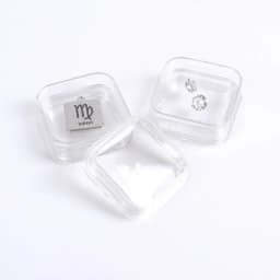 Gemstone Display Holder Case Membrane Bead Jewelry Box Elastic Film Chip Tooth Ring Pendant Loose Diamond Packaging Storage Box