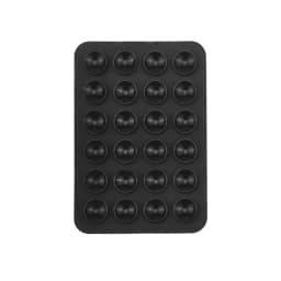 Transparent Backed Silicone Suction Pad For Phone Fixture Suction Cup Backed Adhesive Silicone Rubber Sucker Pad For Fixed Pad