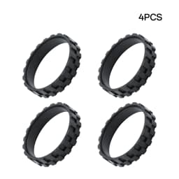 Tires Skin Parts For IRobot Roomba I7 E5 E6 500 600 700 800 900 Series Robot Vacuum Anti-Slip Rubber Wheel Spare Accessories