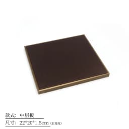 Brown Pu Leather Jewelry Display Stand Ring Earrings Necklace Pendant Bracelet Storage Display Stand