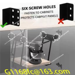 New Hidden Kitchen Lifting Cabinet System - Spring Rack Automatic Mechanical Telescopic Lift Shelf for Mixer Storage