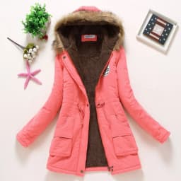 Spring Autumn Winter Jacket Women 2025 Thick Warm Hooded Parka Mujer Cotton Padded Coat 3XL Casual Slim Jacket Female