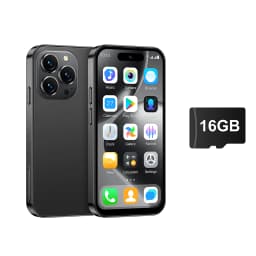 Mini Smartphone SERVO S16 Mini 3.9" Android 10 3G WCDMA 2GB+16GB Dual SIM HD Camera WiFi Hotspot Play Store Compact Pocket Phone